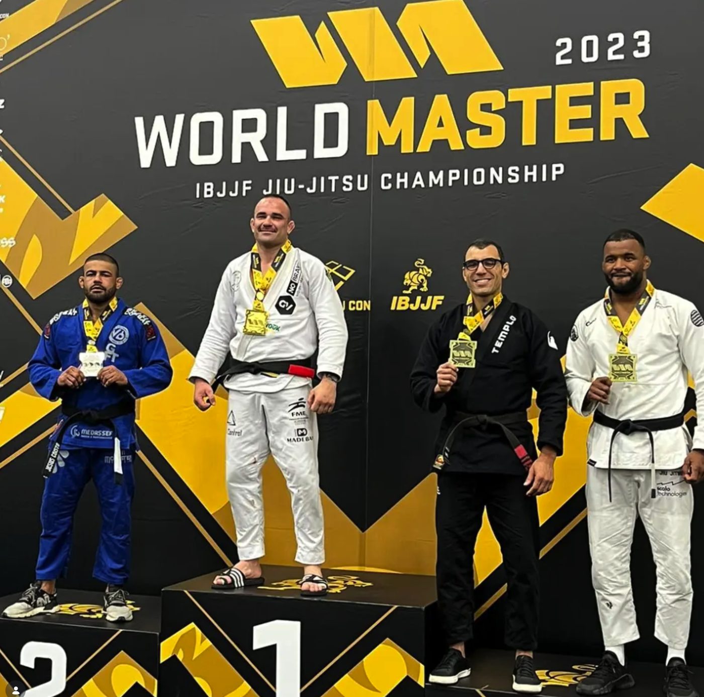 Aluno do método no World Master 2023