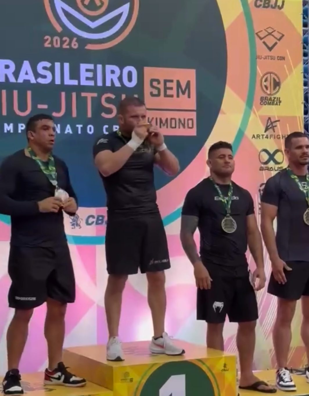 Aluno do método no Brasileiro Sem Kimono 2026